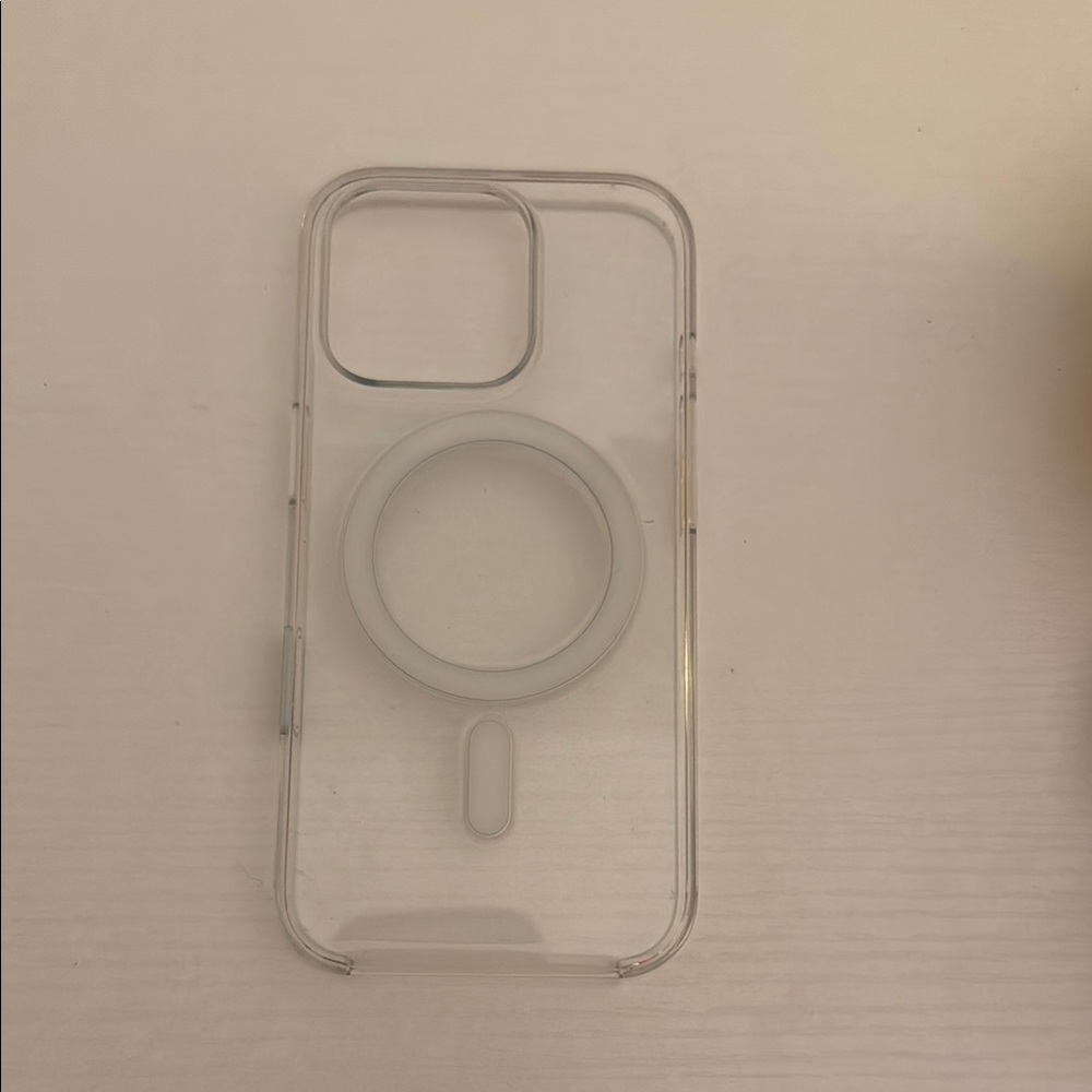 Clear Phone Case with MagSafe Compatibility